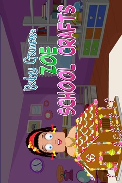 Baby Games : Zoe School Crafts游戲截圖1