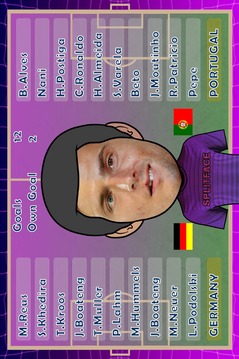 World Cup Splitface Football游戲截圖3