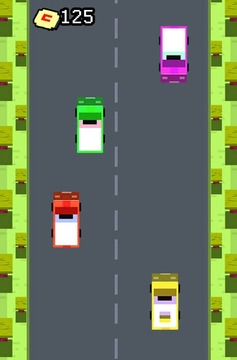 Mine Blocky Road Racing游戲截圖2