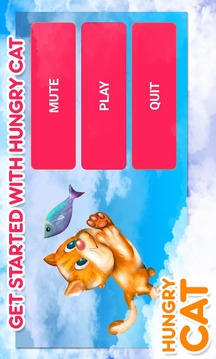 Hungry Cat - Cat and Fish Game游戲截圖1