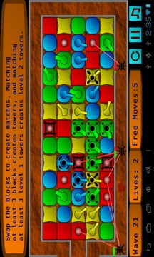 Match Puzzle Defense游戲截圖2