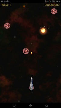 DroidScript Space Shooter DEMO游戲截圖4