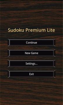 Sudoku Premium Lite游戲截圖1