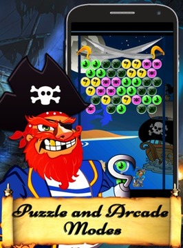 Frenzy Pirate: Bubble Shooter游戲截圖2