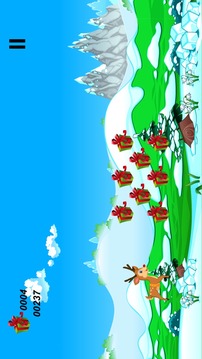 Rudolph the Reindeer Run游戲截圖2