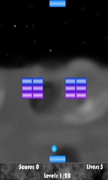 Space Paddle Ball游戲截圖2