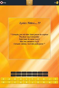 Guess lyrics: Anderson Freire游戲截圖2