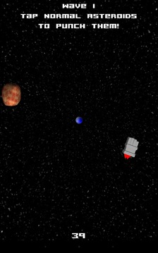 Mobile Fist Asteroid Puncher游戲截圖1