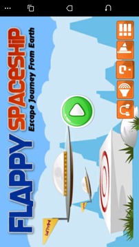 Flappy Spaceship Escape游戲截圖1