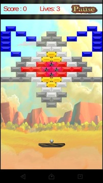 Archanoid Bricks(Arkanoid)游戲截圖2