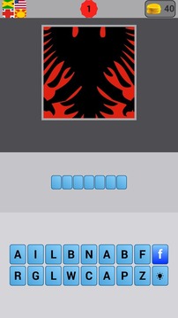 National Flags Logo Quiz游戲截圖3