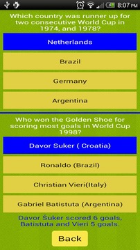 World Cup Football Quiz 2014游戲截圖4