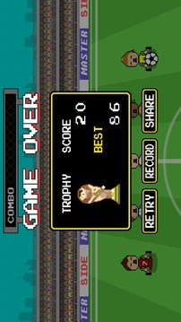 Hyper Soccer Worldcup-Juggling游戲截圖5