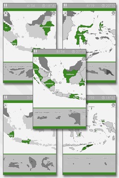 Enjoy L. Indonesia Map Puzzle游戲截圖2
