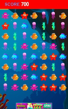Ocean Life Splash Match Heroes游戲截圖5