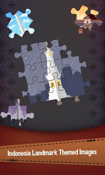 Jigsaw Landmark Indonesia游戲截圖1