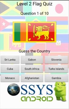 Quiz : Country Flags游戏截图4