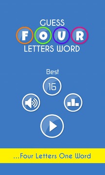 Guess Four Letters Word游戲截圖1