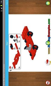Lego fire station instructions游戲截圖5