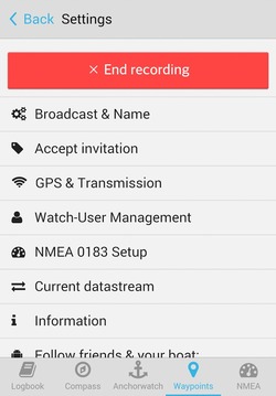 SENSE Sailingtools & Tracking游戲截圖5