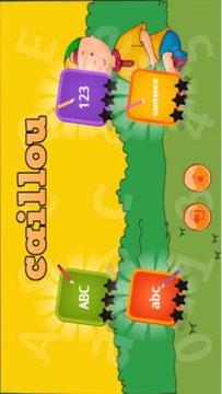Caillou learning游戲截圖3