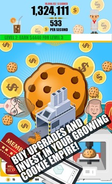 Cookie Clicker: Bakery Empire游戲截圖2