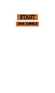 Java Jumble游戲截圖1