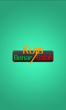 Kuis Benar Salah游戲截圖1