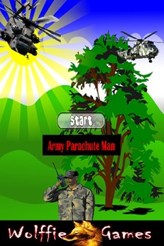 Army Parachute Man游戲截圖1
