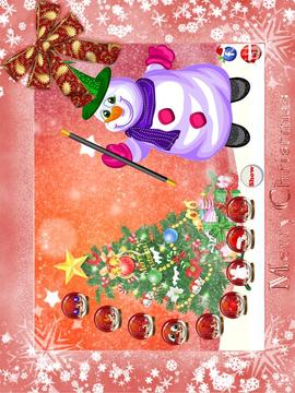 Christmas Snowman Dress Up游戲截圖1