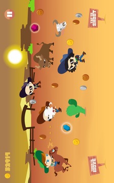 Sheriff Bandito Kids Showdown游戲截圖4