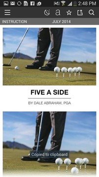Golf Tips Magazine游戏截图3