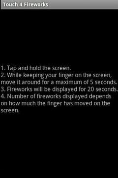 Touch 4 Fireworks游戲截圖1