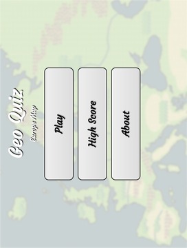 Geo Quiz - Europe Map游戏截图1