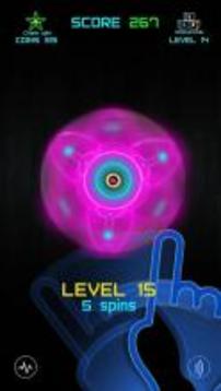 Fidget Spinner- Neon vs Lava spinning游戲截圖3
