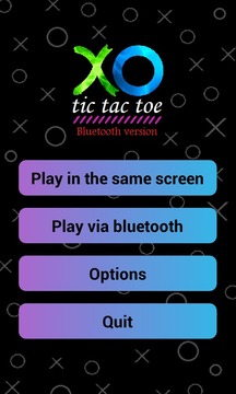 Tic Tac Toe via bluetooth游戏截图1