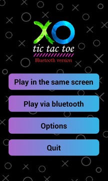Tic Tac Toe via bluetooth游戲截圖1