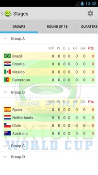Brazil World Cup Fixture游戲截圖4