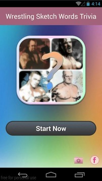 Wrestling Sketch Words Trivia游戲截圖1