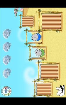 Hiding Hippos Memory Game Free游戲截圖2