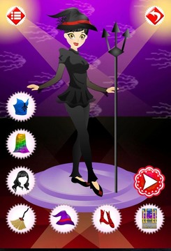 Girls Dress Halloween游戲截圖3