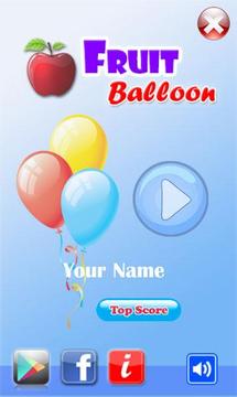 Pop Fruit Balloon游戲截圖1