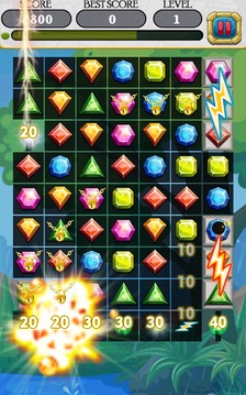 Jewels Fun Match 3游戲截圖2