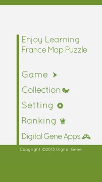 Enjoy L. France Map Puzzle游戏截图5