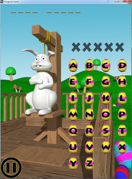 Easter Hangman游戲截圖3