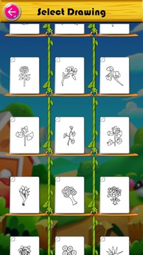 Flower Coloring Pages For Kids游戏截图3