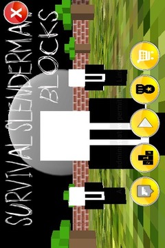 Survival SlenderMan Blocks游戲截圖1