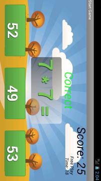 Math Mania Multiplication Free游戲截圖2