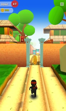 Ninja Runner 3D游戲截圖1