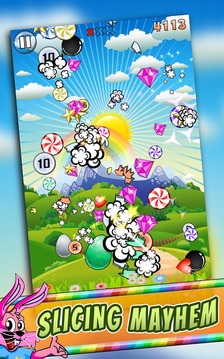 Easter Egg Candy Slicer游戲截圖1